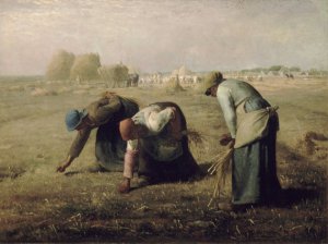 Jean-Francois Millet's "The Gleaners" (1857)